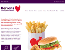 Tablet Screenshot of herronscfc.com